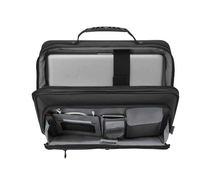 Wenger SwissGear The Insight 16-Inch Laptop Case - Tablet Compartment, Black