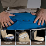 Briggs & Riley Traveler Backpack - Carry On Travel Backpack for Women & Men, Personal Item Travel Bag, Lightweight & Durable, Padded Straps, Fits up to 15" Laptop - Baseline Collection, Black