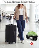 LUGGEX Luggage Cover, Suitcase Covers for Luggage with Hook & Loop Bottom Closure, Luggage Covers for Suitcase Tsa Approved (24-27 Inch)