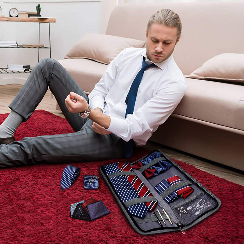 Modoker Tie Case Bag and Convertible Garment Duffel Bag