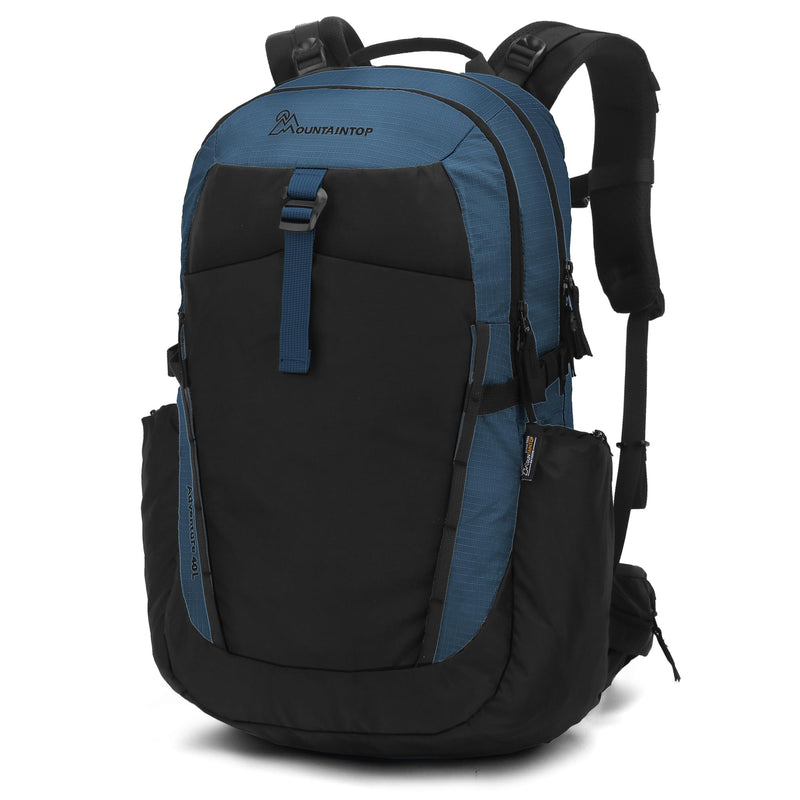 MOUNTAINTOP 40L Hiking Backpack Lightweight Travel Camping Backpack with Waist Strap&YKK Zippers for Men Women