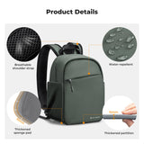K&F CONCEPT Camera Backpack, Lightweight Camera Bag for Photographers, Portable Photography Bag Compatible with Canon/Nikon/Sony - Green