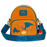 Loungefly: Pokemon - Charizard Corduroy Convertible Mini-Backpack (EE Exclusive)