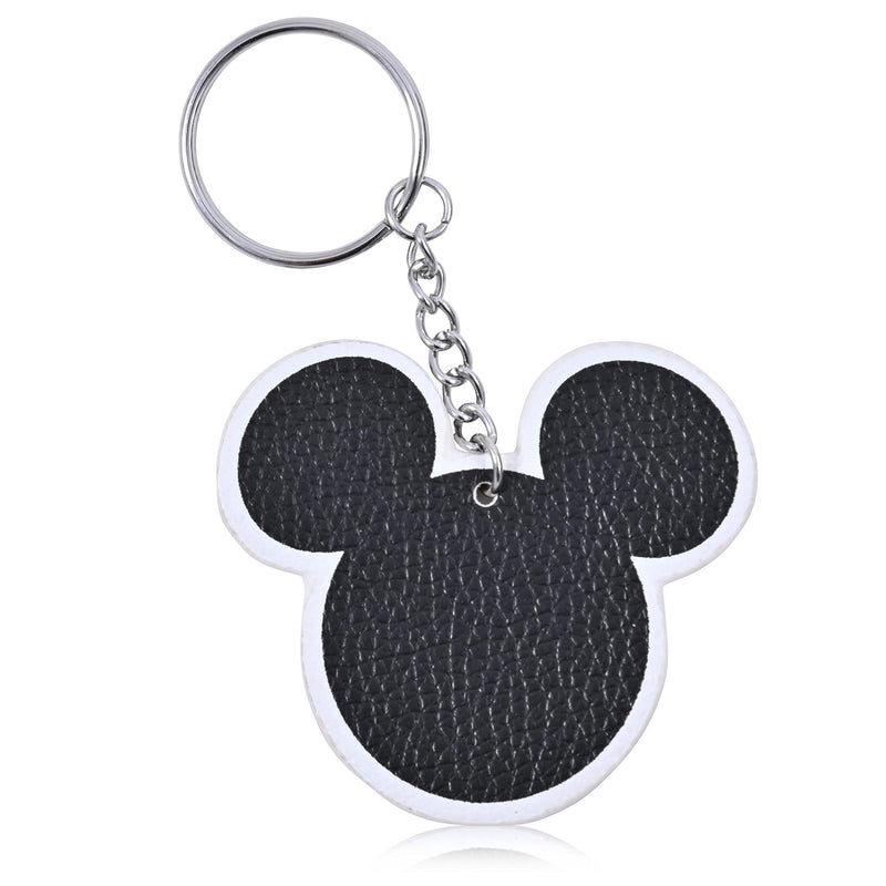 Disney Minnie Mouse Backpack for Women and Teens | Womens Mickey Mouse Double Strap Shoulder Bag (White Mickey)