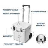 YETI Roadie 48 Wheeled Cooler with Retractable Periscope Handle, Navy
