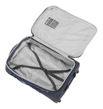 Eagle Creek Expanse 2-Wheel International Carry On Luggage - Efficient Packing Capacity for Strict Baggage Requirements - Heavy Duty Wheels - Telescoping Handle - Pilot Blue - 21.5