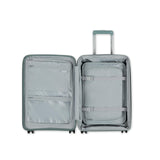 Samsonite Elevation Plus - Carry-On Hardside Luggage with QuickEntry™ Front Compartment - Scratch Resistant Polypropylene Shell, AirTag Holder, TSA Lock, Airline Approved- Cypress Green
