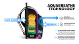Arena One Go Backpack Swimmers Athletes Sports Gym Rucksack Multisport Daypack Large Size Training Gear Equipment Swim Bag for Men and Women, 45 Liters, Arena Lemons