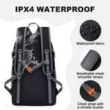 MIYCOO Backpack - Ultra Lightweight Packable Backpack for Travel Camping, Hiking Back Pack Waterproof Foldable Daypack for Men Women Black