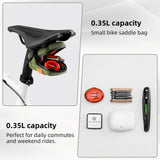 ROCKBROS Bike Saddle Bag - Small, Lightweight and Portable Under Seat Bag for Road Bikes