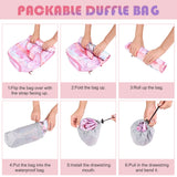 Kids Overnight Duffle Bag Boys Sport Gym Bag with Shoe Compartment & Wet Pocket, Carry On Weekender Travel Bag for Kid Boys