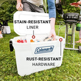 Coleman Classic Series 52qt Marine Cooler, Fully Insulated Lid & Body Keeps Ice up to 3 Days, Holds up to 80 Cans