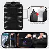 ZINZ Slim and Expandable 15 15.6 16 Inch Laptop Backpack Anti Theft Business Travel Notebook Bag with USB, Multipurpose Large Capacity Daypack for Men & Women,DB01K02