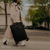 Briggs & Riley TSA Approved Cable Lock for Luggage & Suitcases - Travel Lock, 3 Digit Combination, Flexible Cable for Zippered Bags - Luggage Accessories, Black