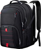 ANTERK Extra Large Travel Laptop Backpack, 17.3 Inch Carry on Backpack for Men Women, Big Anti Theft Water Resistant College Bussiness TSA Airline Approved Work Computer Backpack, Black