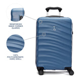 Travelpro Maxlite Air V2 Hardside Expandable Carry on Luggage, 8 Spinner Wheels, Lightweight Hard Shell Suitcase, TSA lock, Ensign Blue, Carry On 20-Inch