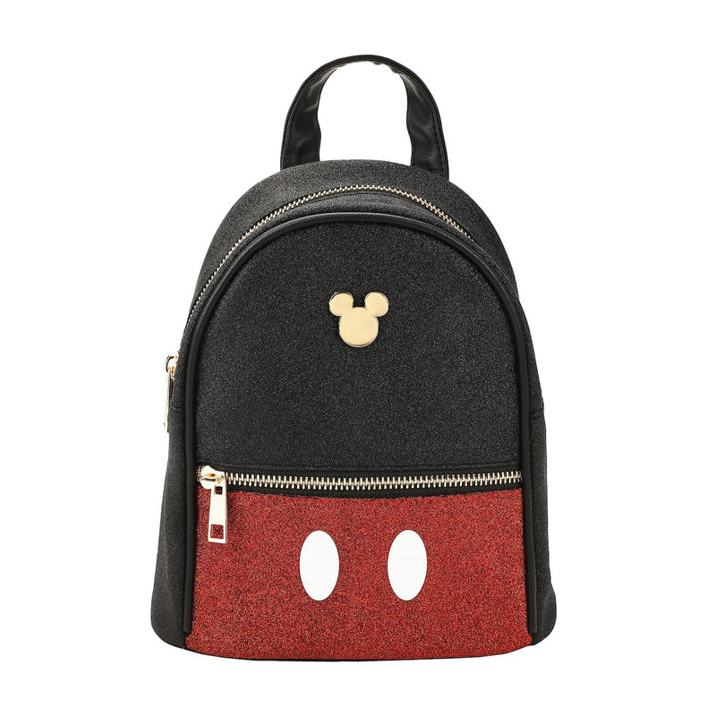 Disney Mickey Mouse Shorts Adult Black 8.5" Micro Mini Backpack
