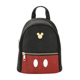 Disney Mickey Mouse Shorts Adult Black 8.5" Micro Mini Backpack