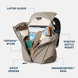YETI Ranchero Backpack 18L, All-Day Utility Pack, Structured and Durable, Black Forest Green