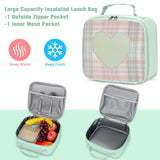 Backpack for Girls - Bookbag Backpacks Schoolbag for Girls Kids Teen Women Casual Travel Daypacks - School Bag Elementary Middle School College Cute Backpack with Lunch Box (Green)