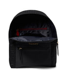 Tommy Hilfiger Alexis II Smalldome Backpack Square Monogram Jacquard Black Tonal One Size