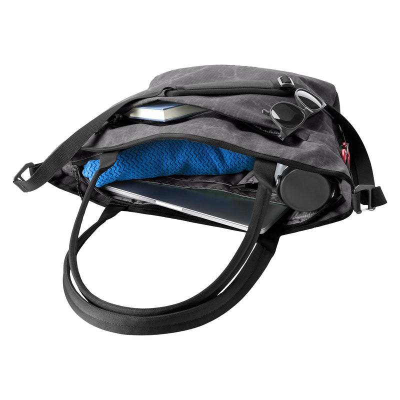 Eagle Creek Explore Tote Bag Versatile, Lightweight Travel Tote with Recycled Materials - Convertible Backpack Straps - Smart Storage for Everyday Adventures - Black