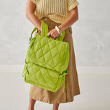 Vera Bradley Women's Featherweight Cooler Backpack, Spinach Green, One Size