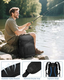 Pritent Cooler Backpack Insulated Waterproof,30/45 Cans Backpack Coolers Leakproof Lunch Backpack for Men Women Portable Soft Cooler Bag for Beach Camping Trave Picnic