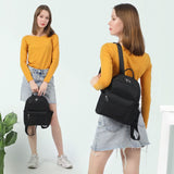 LOVEVOOK Mini Backpack for Women Purse Fashion Small Black Backpack Daypack for Dating Gift for Her Waterproof