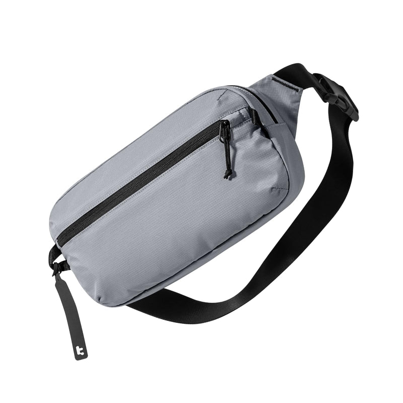 tomtoc 3.5L Sling Bag with RFID Blocking, Crossbody Bag Chest Shoulder Pack for Men and Women, Water-resistant Lightweight Casual Waist Fanny Pack for Travel/Daily Use