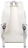 Bluboon School Backpack for Teen Girls Women Laptop Backpack College Bookbags Middle School Travel Work Commuter Back Pack(Solid Beige)