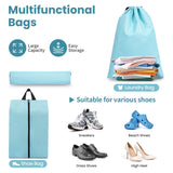 Prezon Compression Packing Cubes for Travel, Lightweight Vacation Travel Essentials, Travel Accessories for Suitcase Organizer Bags Set, Durable Luggage Organizer, 8 set, squre mesh, mint