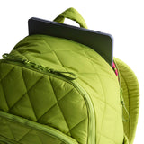 Vera Bradley Women's Featherweight Bancroft Backpack, Spinach Green, One Size