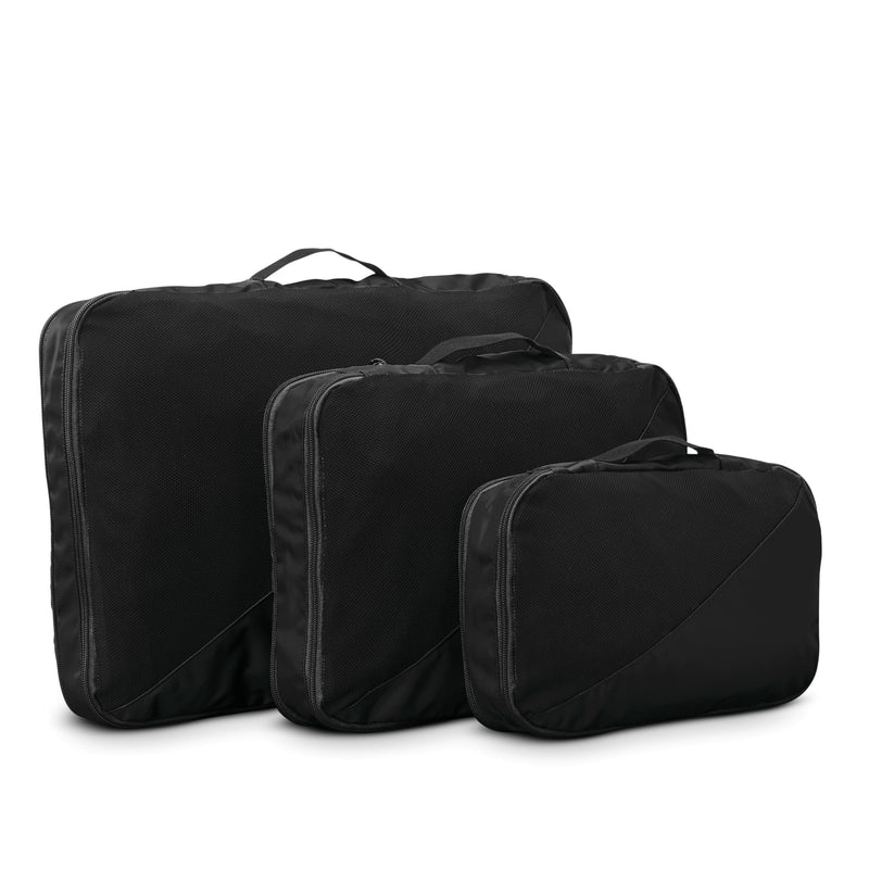 Samsonite 3-Piece Compression Packing Cube Set, Black