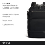 TUMI Harrison Warren Backpack - 15-Inch Laptop Backpack - Stylish Women's & Men's Backpack for Travel & Business - Black