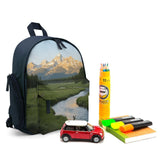 Teton Peaks Backpack - 12.6 Inch Casual Daypack with Multi-Pockets BookBag for Daily Essentials
