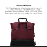 Tumi Womens Cam Large Tote Wine One Size