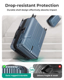 BAGSMART Carry On Luggage 22x14x9 Airline Approved, Lightweight luggage with Spinner Wheels, 20 Inch Expandable Hardside Carry On Suitcase with TSA Lock Rolling Travel suitcase Carry-On, Royal Blue