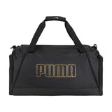 PUMA Accelerator Duffel Bag, Black/Gold, OS
