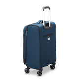 DELSEY PARIS Sky Max 2.0 Softside Expandable Luggage with Spinner Wheels, Blue, 2-Piece Set (21/Duffle)
