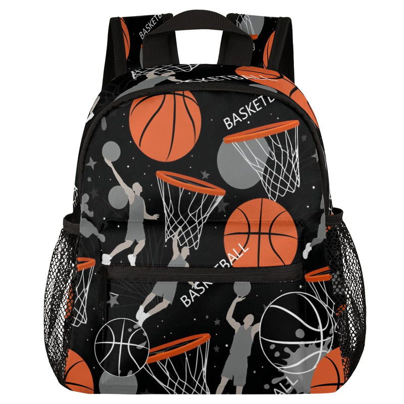 OSAM SPACE Basketball Player Backpack for Boy Cool Dunk Small Backpack 12 Inche for Kids,Toddler Back pack with Chest Strap