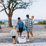 RTIC 22 QT Ultra-Light Wheeled Cooler with Handle, Hard Insulated Portable Ice Chest Box for Beach, Drink, Beverage, Camping, Picnic, Fishing, Boat, Barbecue, Marine/Canvas