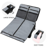Modoker Rolling Garment Bag with Wheels Luggage for Suits with Wheels Wheeled Garment Bag for Travel 2 in 1 Rolling Duffel Bag, Black