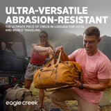 Eagle Creek No Matter What Duffel Bag - Eco Friendly Duffel for Sustainable Travel - Adjustable Shoulder Strap - Multiple Carry Options - Easy to Store - Safari Brown - 90L