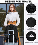 LOVEVOOK Travel Carry on Backpack, Large 40L Personal Item Travel Bag for Men & Women Flight Approved with 3 Packing Cubes, Suitcase Water Resistant Luggage Daypack Business Weekender Bag, Black