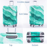 Travelkin Luggage Covers For Suitcase Tsa Approved,Suitcase Cover Protector Fit 18-21 Inch Luggage
