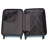 Kenneth Cole REACTION Out of Bounds Lightweight Hardshell 4-Wheel Spinner Luggage, Granite Blue, 28-Inch Checked