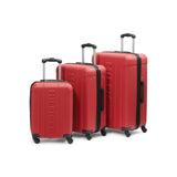 Tommy Hilfiger Unisex Luggage Check In,Red,large