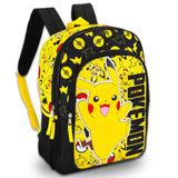 Nintendo Pokemon Backpack for Boys 8-12 - Bundle with 16" Pikachu Backpack, Pokemon Card Binder, Water Bottle, Stickers, More | Pokemon Backpack for School Set
