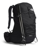 The North Face Terra 40 Backpack - Unisex Hiking Pack, Padded Hipbelt, Pole & Ice Axe Attachments, Hydration Sleeve, TNF Black/Asphalt Grey-NPF, Large/X-Large